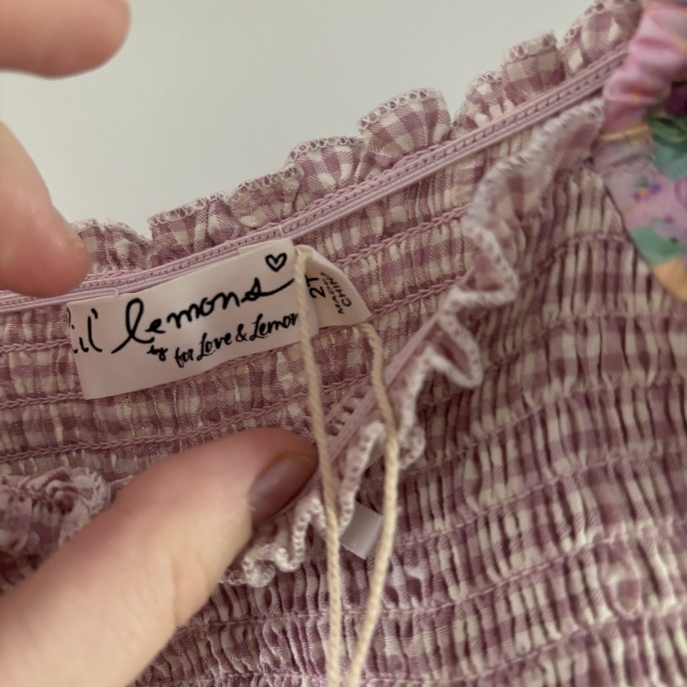 Mom And Me Matching For Love And Lemons Dress Set Lil Lemons 2T, S Breana Barbie - Picture 9 of 10